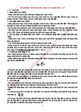 Đề cương ôn thi giữa học kì II môn Vật lý Lớp 9